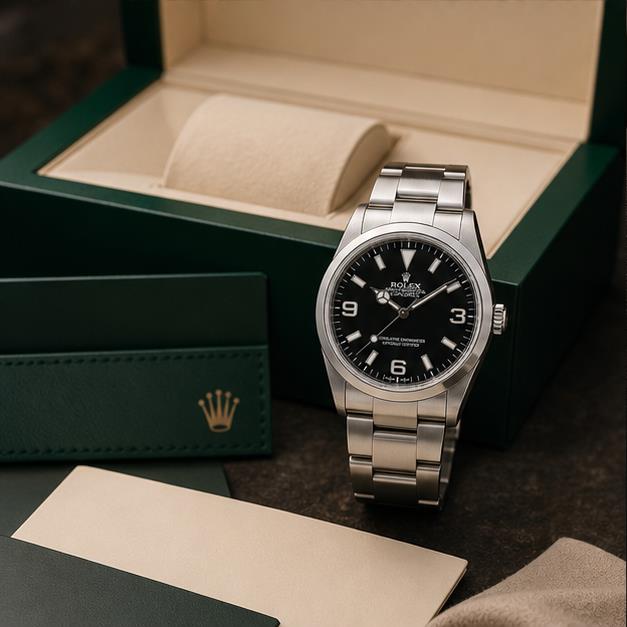 Rolex Explorer 36mm Ref. 114270 — Box & Papers - Image 4