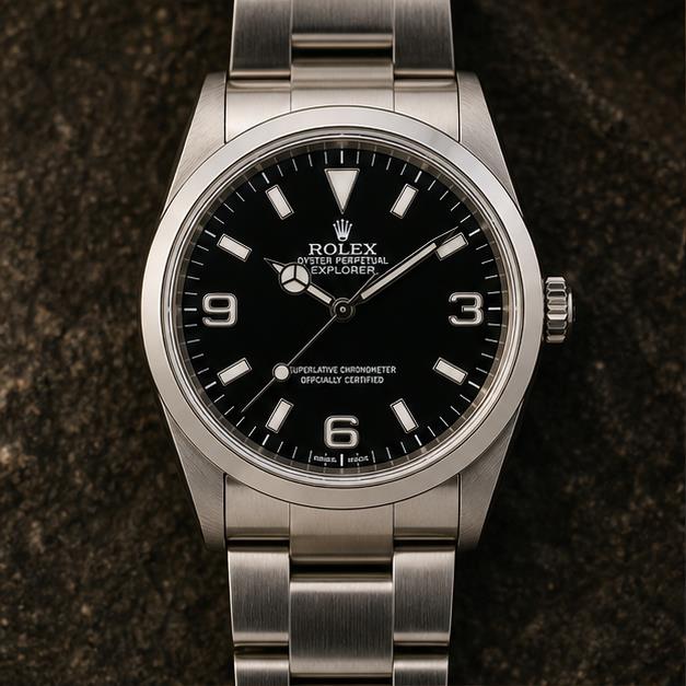 Rolex Explorer 36mm Ref. 114270 — Box & Papers